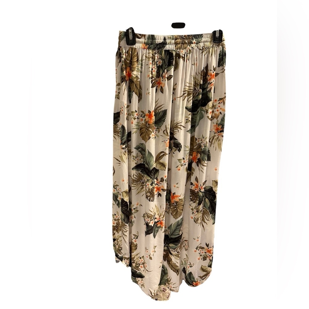 Ripcurl Floral Ivory Asymmetrical Skirt - Sz S - Picture 3 of 9